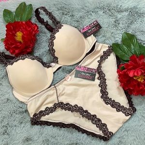 Large NEW w/tags New York Elegance Light Lavendar w/Lace Bra & Thong Set 36C Large NEW w/tags New York Elegance Light Lavendar w/Lace Bra & Thong Set 36C